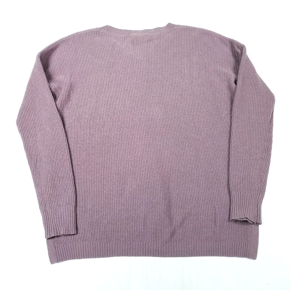 Madewell Warmlight Lavender Pullover Sweater Wool - Picture 5 of 7